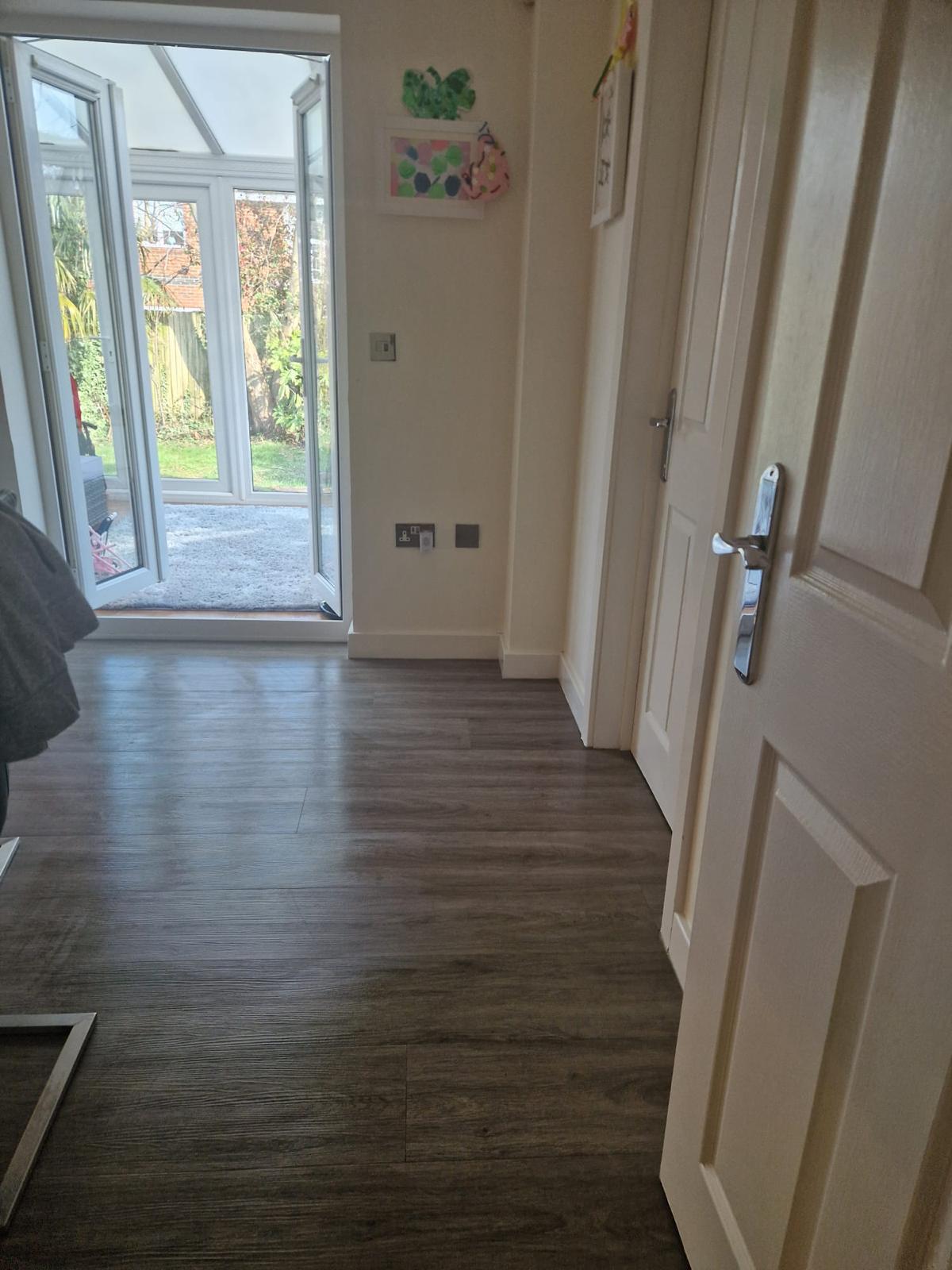 full room cleaning
