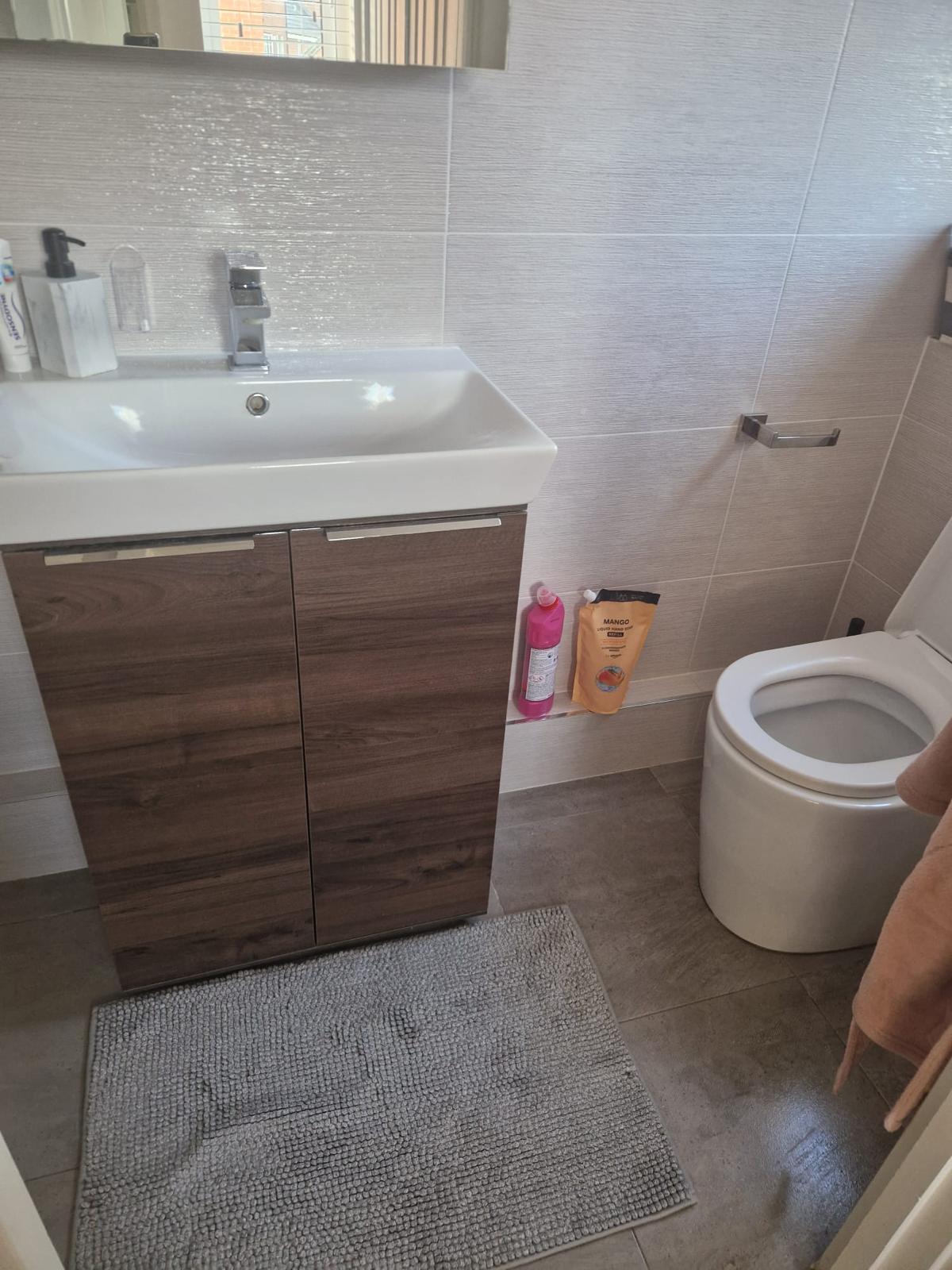 Spotless bathrooms